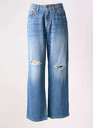 Blugi cu croială largă albastru TOMMY HILFIGER femeie