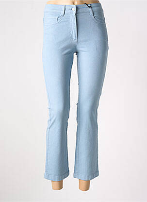 Pantalon 7/8 albastru CAROLL femeie