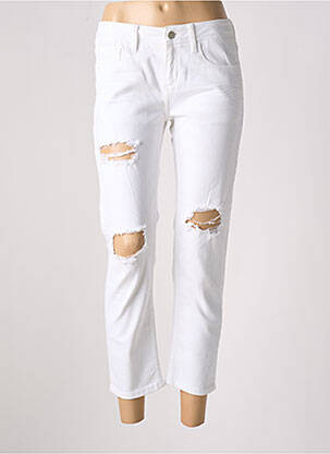 Blugi boyfriend alb REIKO femeie