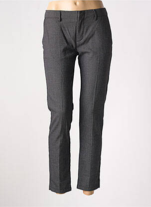Pantalon 7/8 elasticitate mărime normală negru REIKO femeie