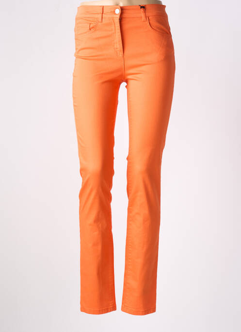 Pantalon slim roz CAROLL femeie