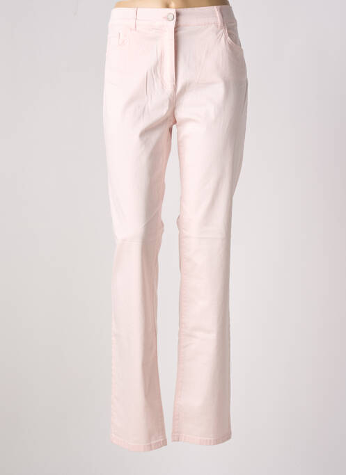 Pantalon slim roz CAROLL femeie