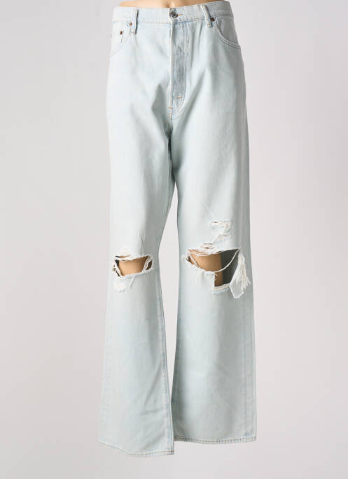 Blugi cu croială dreaptă albastru RALPH LAUREN femeie