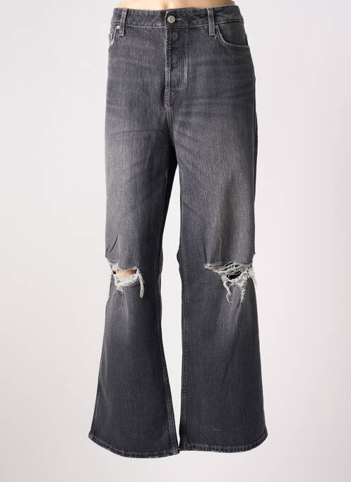 Blugi cu croială largă gri TOMMY HILFIGER femeie