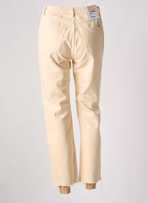 Blugi cu croială dreaptă bej REIKO femeie