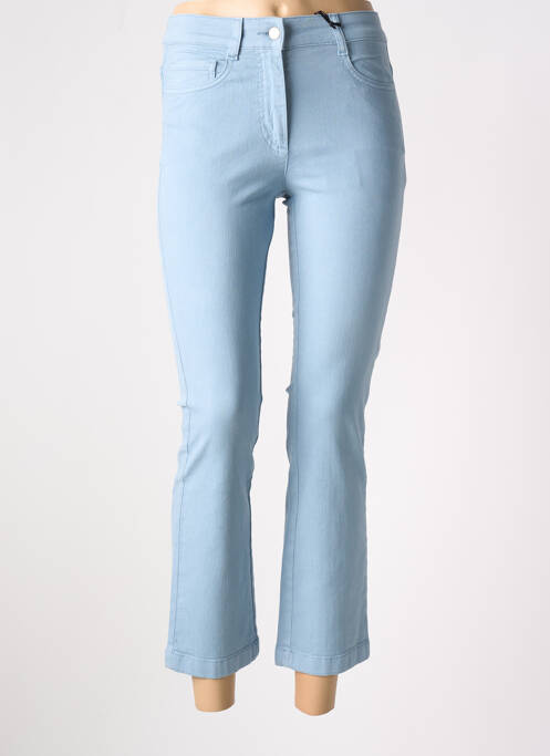 Pantalon 7/8 albastru CAROLL femeie