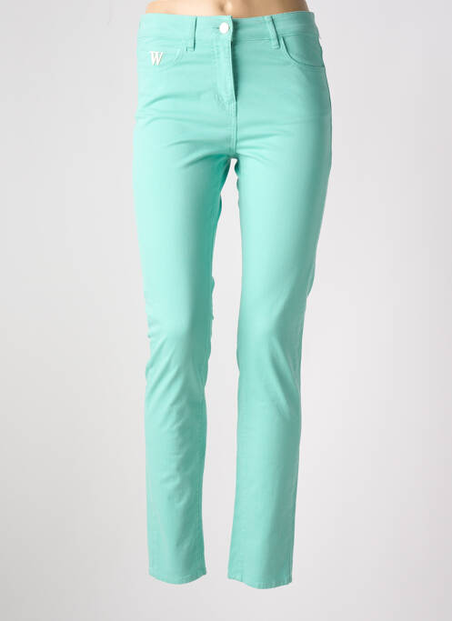 Pantalon slim verde WEILL femeie