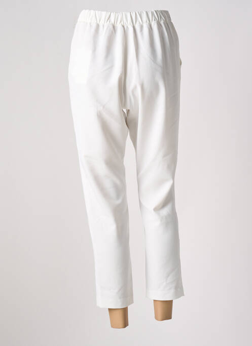 Pantalon 7/8 alb REIKO femeie