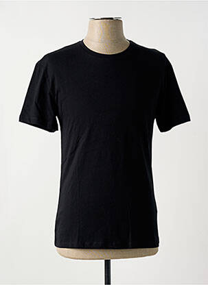 Tricou croială dreaptă mâneci scurte negru DEFACTO bărbat
