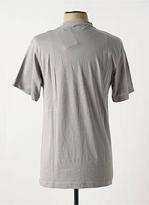 Tricou țesătură melanj mâneci scurte gri SLAZENGER bărbat