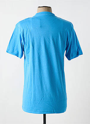 Tricou țesătură melanj mâneci scurte albastru deschis SLAZENGER bărbat