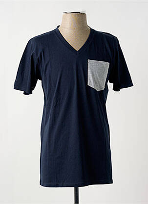 Tricou croială dreaptă mâneci scurte albastru SLAZENGER bărbat