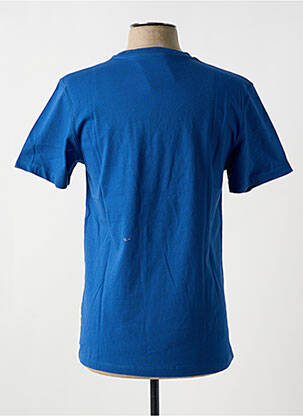 Tricou croială dreaptă mâneci scurte albastru CHEVIGNON bărbat