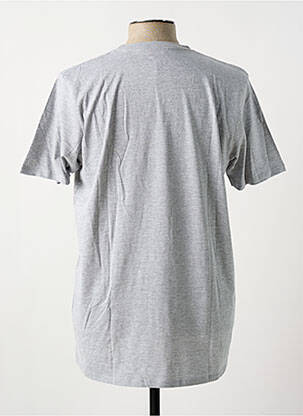 Tricou croială dreaptă mâneci scurte gri SLAZENGER bărbat