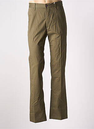 Pantalon drept elasticitate mărime normală verde STATE OF ART bărbat
