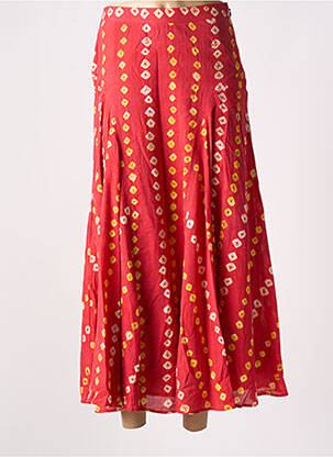 Fustă lungă roșu RALPH LAUREN femeie