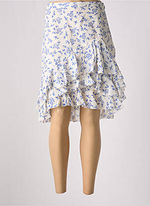 Fustă midi alb RALPH LAUREN femeie