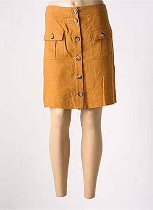 Fustă scurtă maro CAROLL femeie