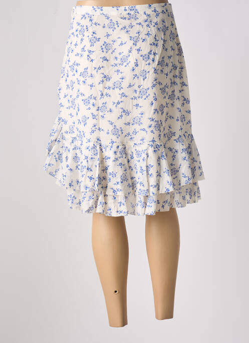 Fustă midi alb RALPH LAUREN femeie