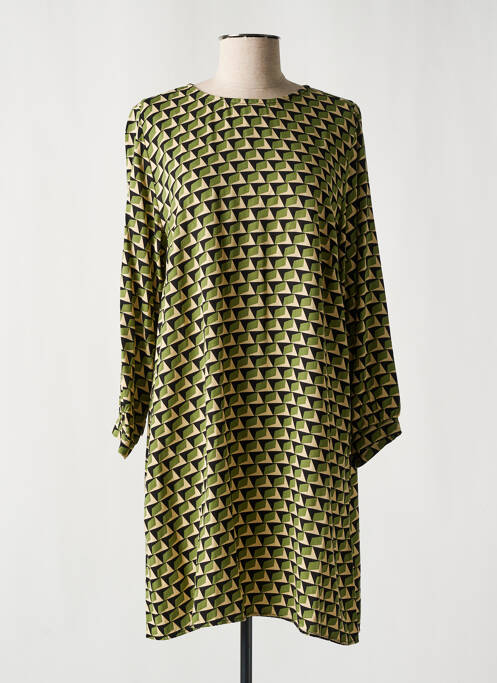 Rochie scurtă verde MADEMOISELLE YEYE femeie