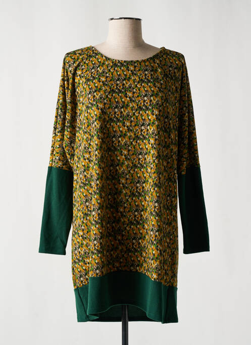 Rochie pulover verde LINGAM femeie