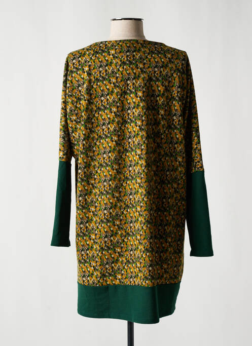 Rochie pulover verde LINGAM femeie