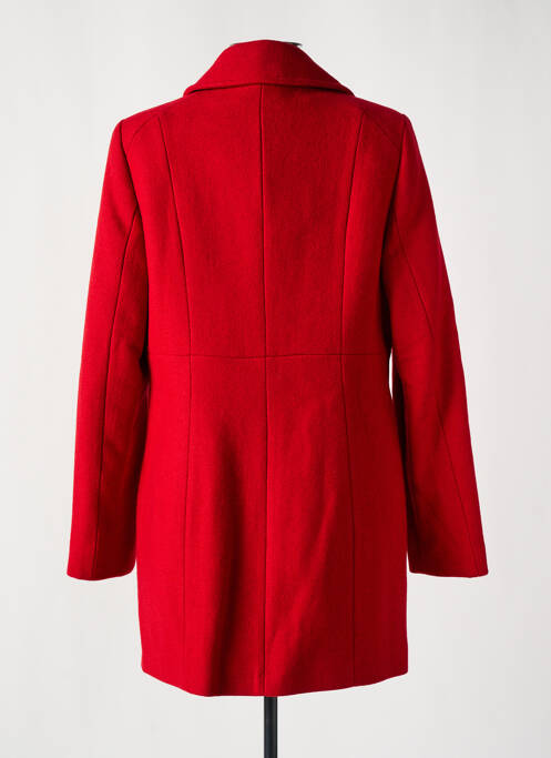 Palton lung roșu BARBARA LEBEK femeie