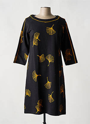 Rochie midi negru MADEMOISELLE YEYE femeie