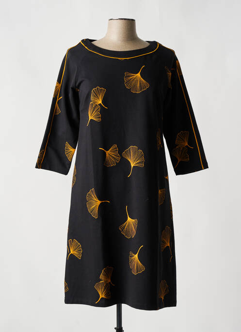 Rochie midi negru MADEMOISELLE YEYE femeie