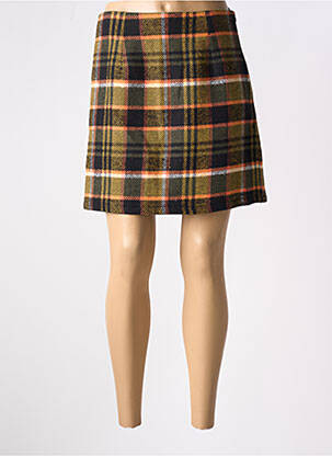 Fustă scurtă portocaliu MADEMOISELLE YEYE femeie