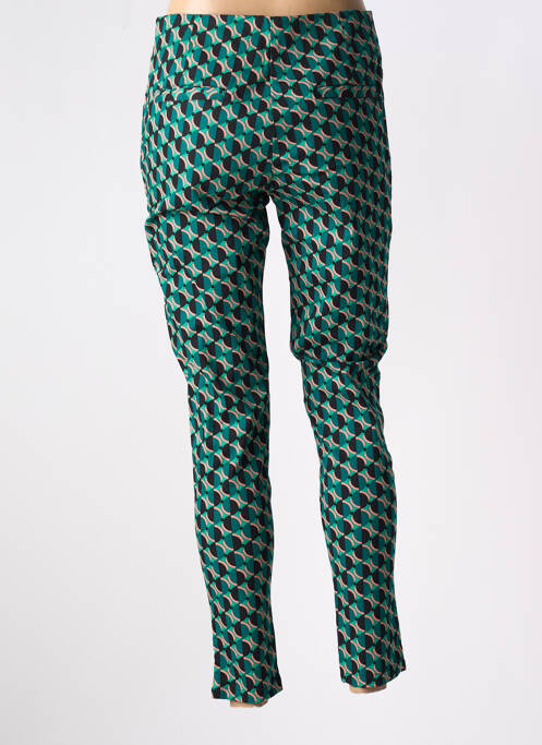 Pantalon 7/8 verde PRINCESSE NOMADE femeie
