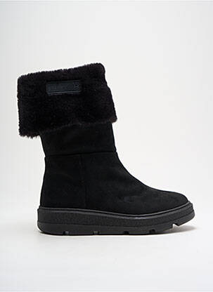Botine/ghete umplută toc de 4 la 6 cm negru UNISA femeie