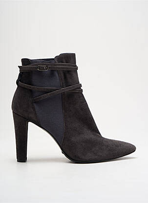 Botine/ghete vârf ascuțit toc de 7 la 9 cm gri STUART WEITZMAN femeie