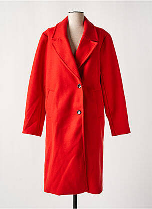 Palton lung roșu B.YOUNG femeie