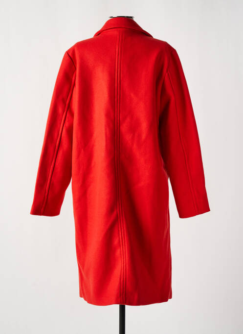 Palton lung roșu B.YOUNG femeie
