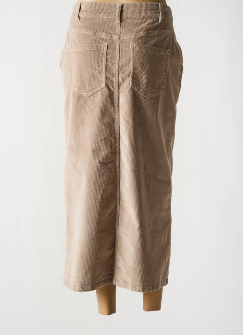 Fustă lungă maro B.YOUNG femeie