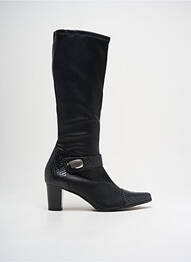Cizme material neted toc de 4 la 6 cm negru INEA femme