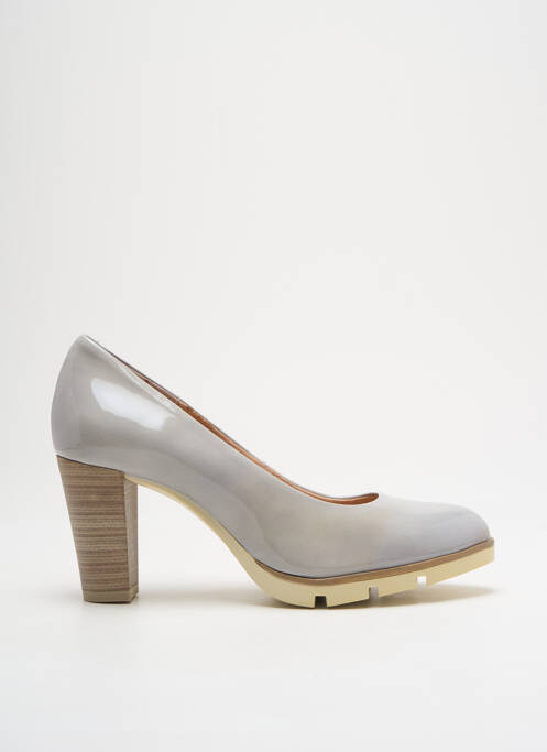 Pantofi cu toc gri KARSTON femeie