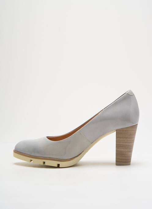 Pantofi cu toc gri KARSTON femeie