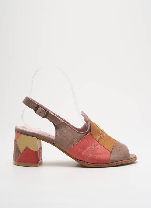 Sandale/Pantofi decupați roz MACIEJKA OBUWIE femeie