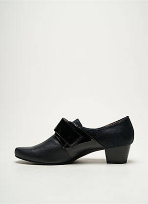 Derby-uri cubanez toc de 4 la 6 cm negru SWEET femeie