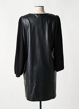 Rochie scurtă mâneci lungi mâneci lungi negru K-DESIGN femeie