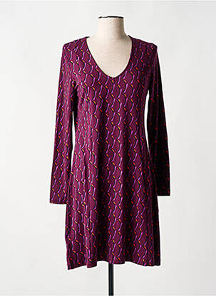 Rochie scurtă mâneci lungi mâneci lungi violet SURKANA femeie