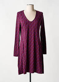 Rochie scurtă mâneci lungi mâneci lungi violet SURKANA femme
