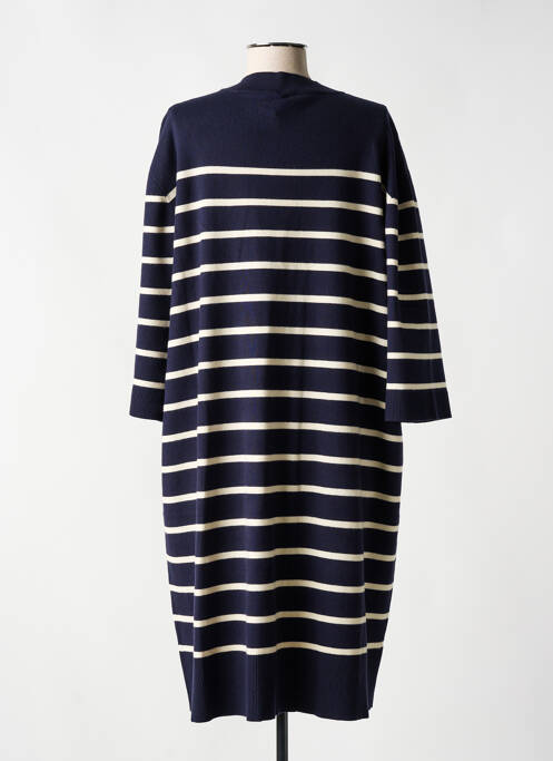 Rochie pulover albastru IVY BEAU femeie