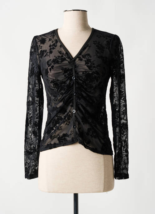 Top negru LOKITA femeie