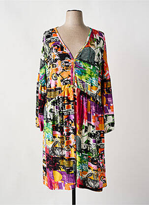 Rochie midi negru ORIENTIQUE NATURALLY femeie