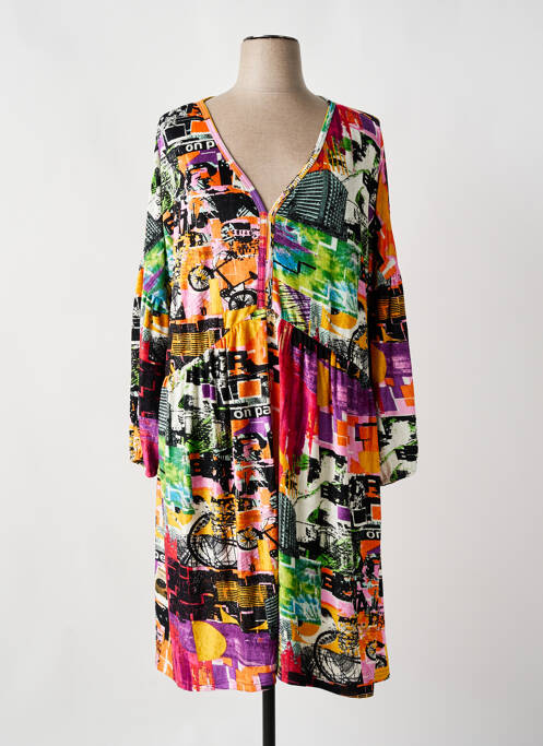 Rochie midi negru ORIENTIQUE NATURALLY femeie