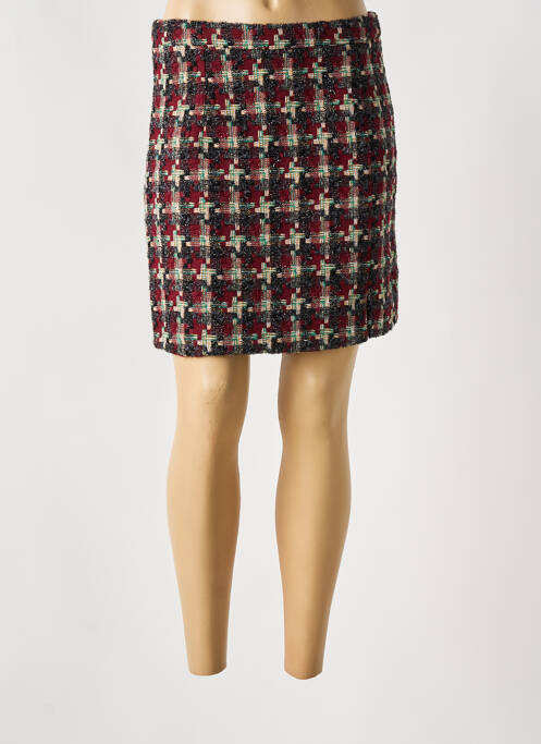 Fustă scurtă roșu YEST femeie