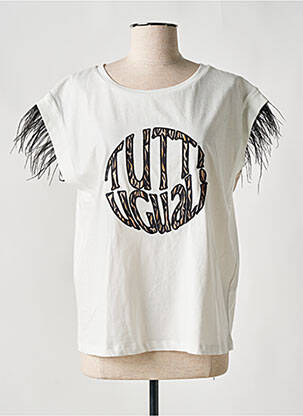 Tricou bej EIGHT femeie